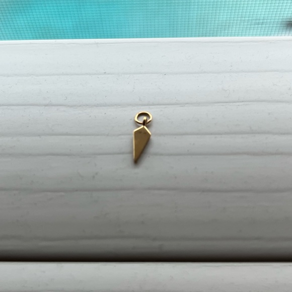 Jude Frances Petite Diamond dagger charm - Picture 2 of 4
